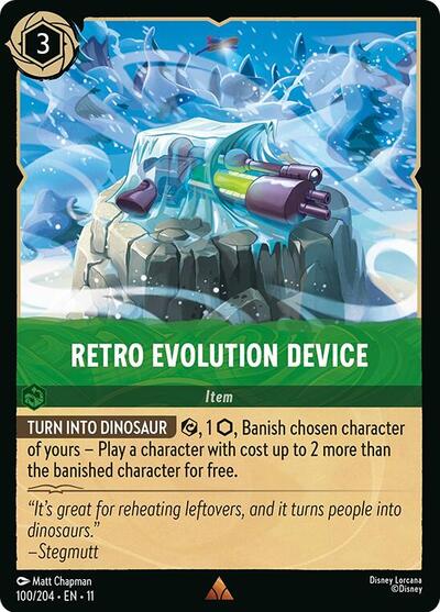 Retro Evolution Device - Foil