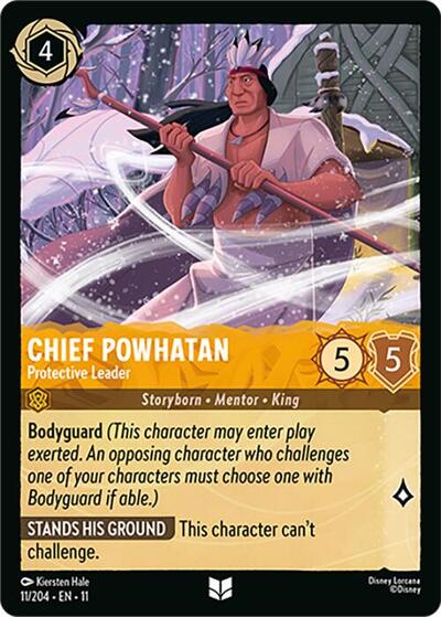 Chief Powhatan - Protective Leader - Foil