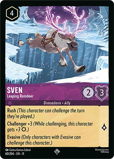 Sven - Leaping Reindeer - Foil