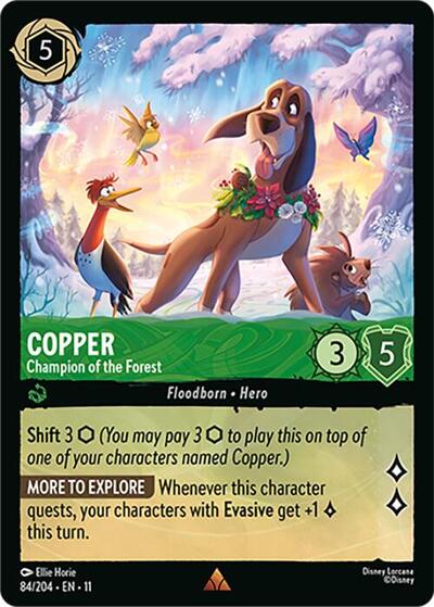 Copper - Champion of the Forest - Foil
