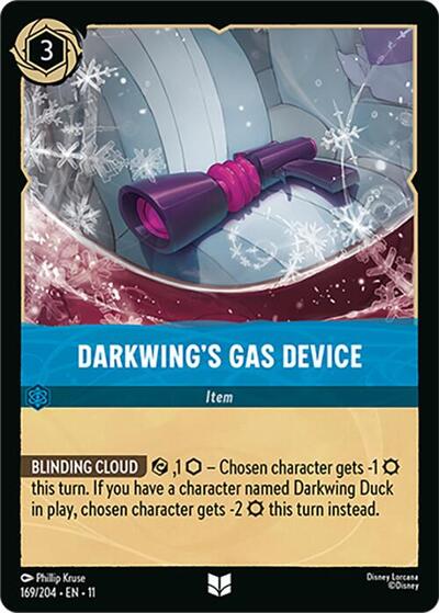 Darkwing's Gas Device - Foil