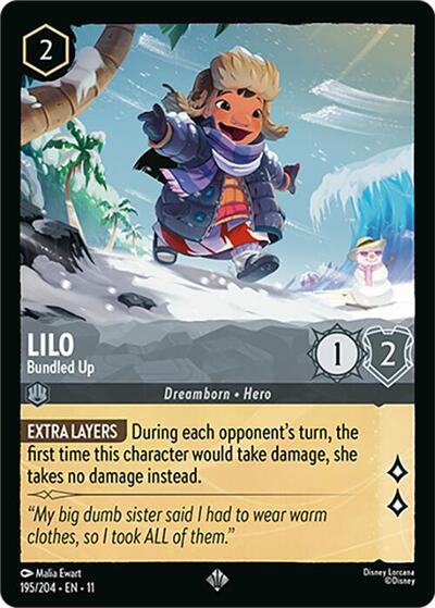 Lilo - Bundled Up - Foil