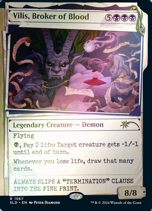 Vilis, Broker of Blood - Showcase - Legendary (Foil)