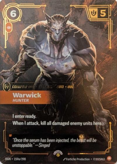 Warwick - Hunter - Foil