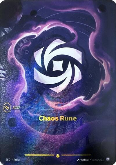Chaos Rune (R05a) - Foil
