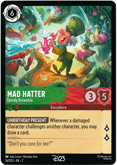 Mad Hatter - Unruly Eccentric - Foil