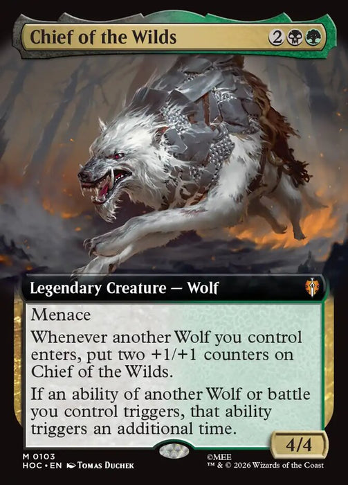 Chief of the Wilds - Extended Art