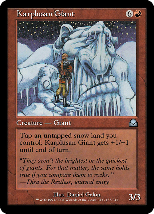Karplusan Giant (Foil)