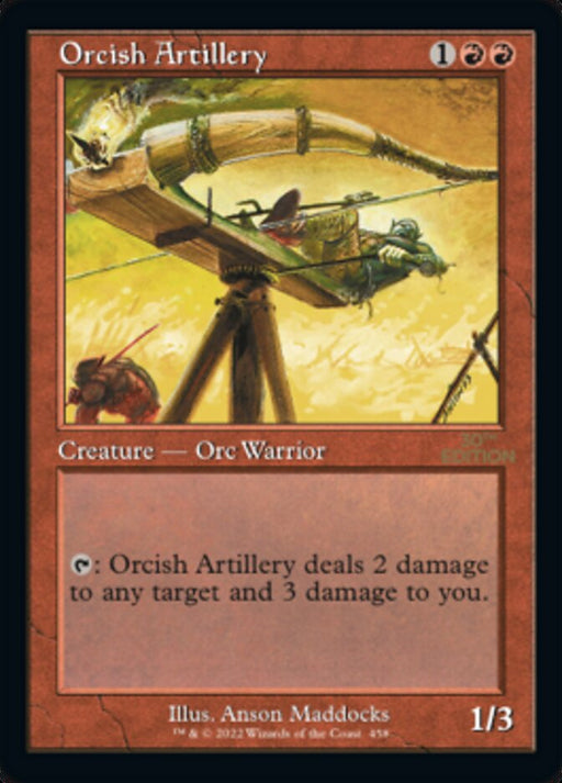 Orcish Artillery - Retro Frame