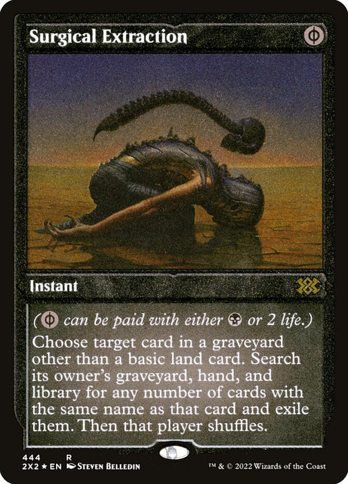 Surgical Extraction - Etched - Inverted - Etched (Foil)