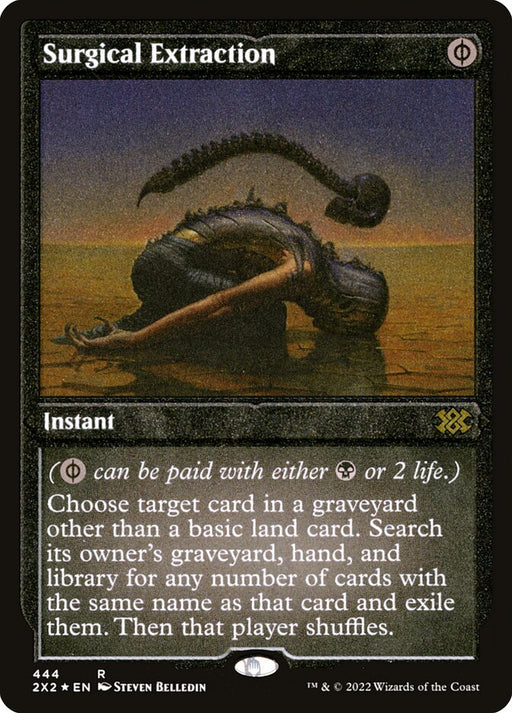 Surgical Extraction - Etched - Inverted - Etched (Foil)