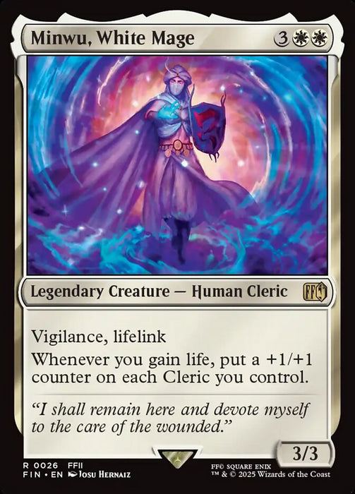 Minwu, White Mage - Legendary (Foil)