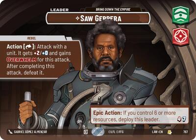 Saw Gerrera - Bring Down the Empire  (Showcase)