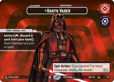 Darth Vader - Unstoppable  (Showcase)