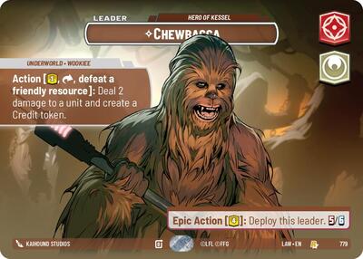 Chewbacca - Hero of Kessel  (Showcase)