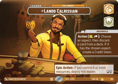 Lando Calrissian - Full Sabacc  (Showcase)