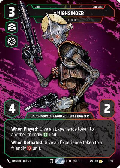 Highsinger - Deadly Droid  (Prestige)
