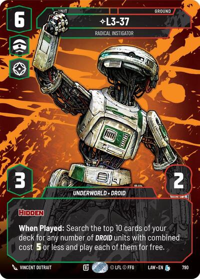 L3-37 - Radical Instigator  (Prestige)