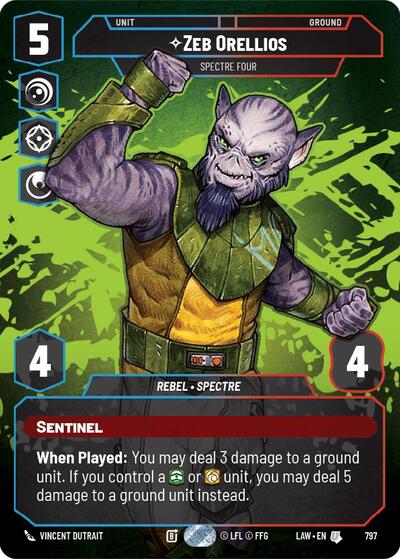 Zeb Orellios - Spectre Four  (Prestige)
