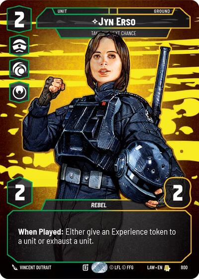 Jyn Erso - Take the Next Chance  (Prestige)