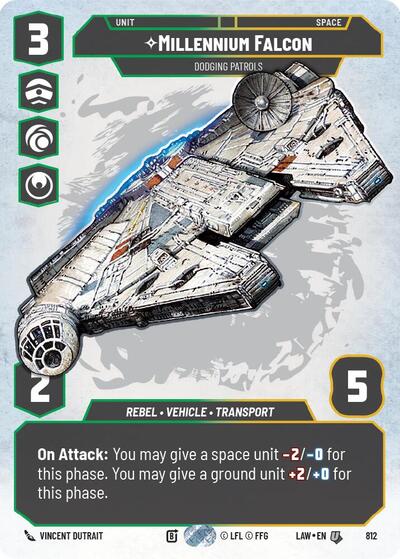 Millennium Falcon - Dodging Patrols  (Prestige)