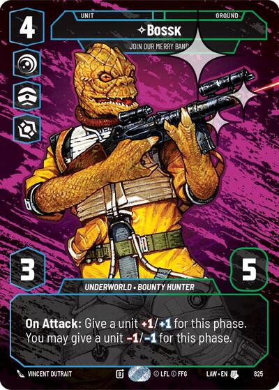 Bossk - Join Our Merry Band  (Prestige) - Foil