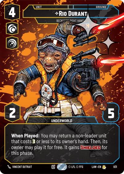 Rio Durant - Beckett's Right Hands (Prestige) - Foil