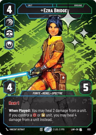 Ezra Bridger - Spectre Six  (Prestige) - Foil