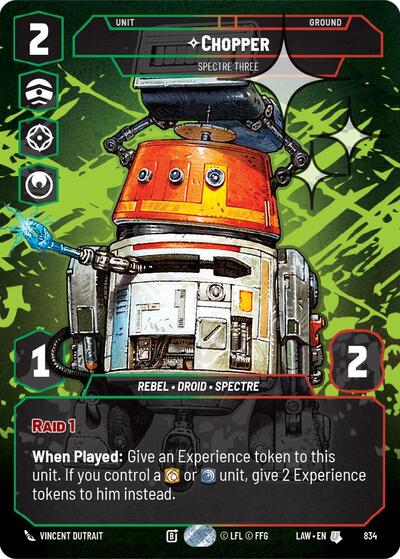 Chopper - Spectre Three  (Prestige) - Foil