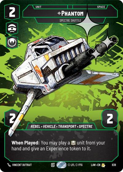 Phantom - Spectre Shuttle  (Prestige) - Foil