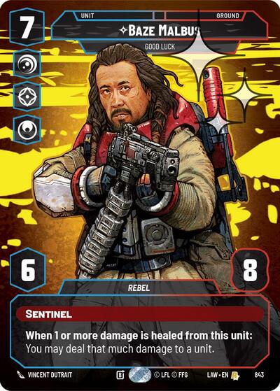 Baze Malbus - Good Luck  (Prestige) - Foil