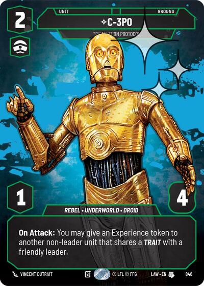 C-3PO - Translation Protocol  (Prestige) - Foil