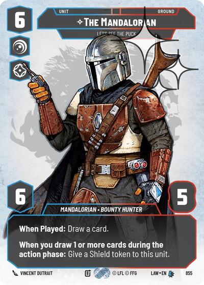 The Mandalorian - Let's See The Puck  (Prestige) - Foil