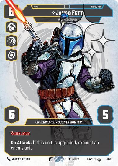 Jango Fett - Wily Mercenary  (Prestige) - Foil