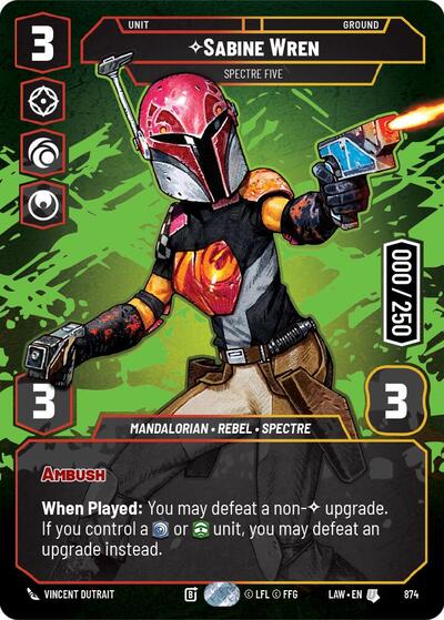 Sabine Wren - Spectre Five  (Serialized)