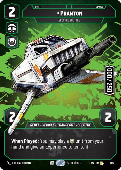 Phantom - Spectre Shuttle  (Serialized)