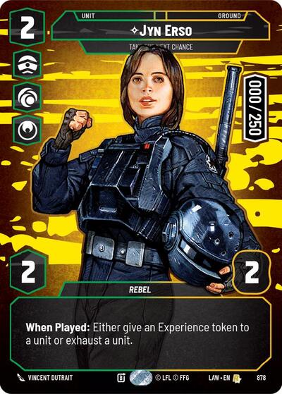 Jyn Erso - Take the Next Chance  (Serialized)