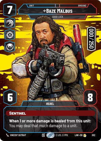 Baze Malbus - Good Luck  (Serialized)