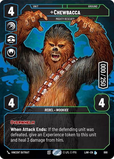 Chewbacca - Mighty Rescuer  (Serialized)