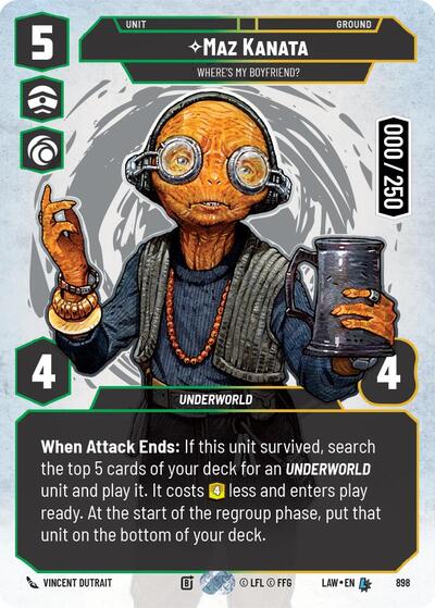 Maz Kanata - Where's My Boyfriend?  (Serialized)
