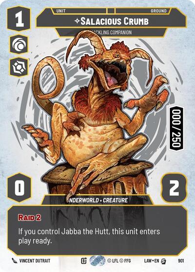 Salacious Crumb - Cackling Companion  (Serialized)