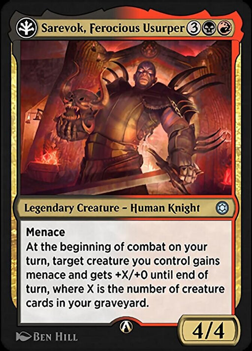 Sarevok, Ferocious Usurper - Legendary