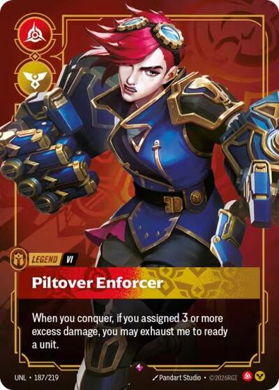 Vi - Piltover Enforcer - Foil