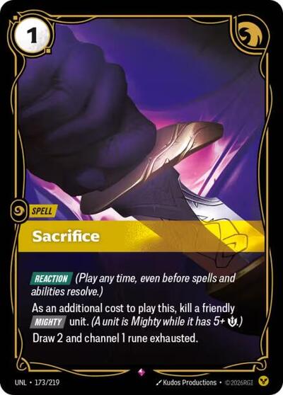 Sacrifice - Foil