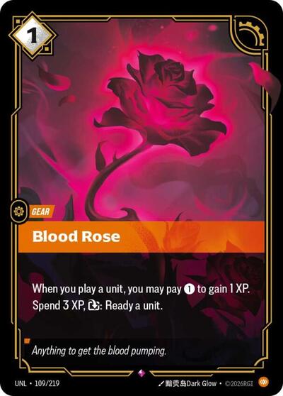 Blood Rose - Foil