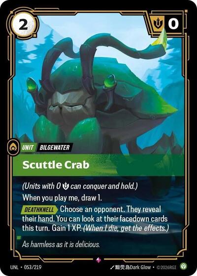 Scuttle Crab - Foil
