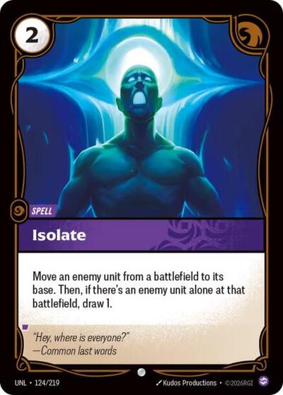 Isolate - Foil
