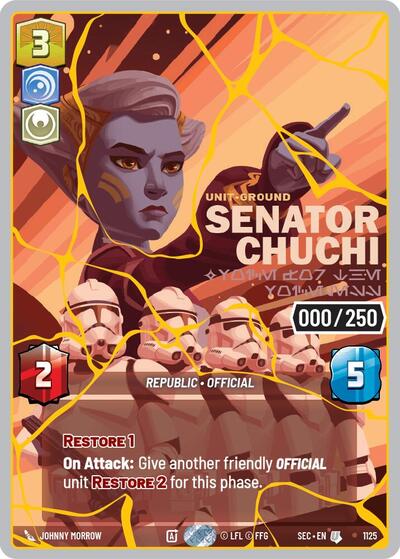 Senator Chuchi - Voice for the Voiceless  (Gold) (Serialized)