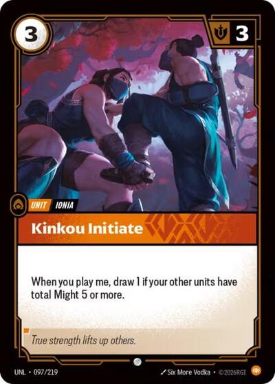 Kinkou Initiate - Foil
