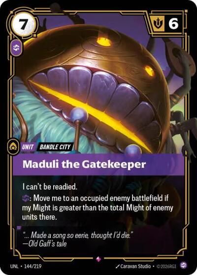 Maduli the Gatekeeper - Foil